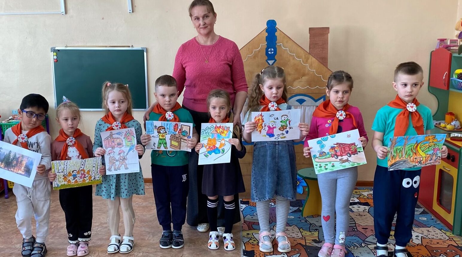 В Унече дошкольники осваивают правила безопасности