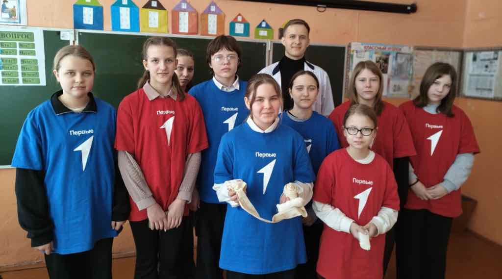 Выпускник Вадьковской школы Погарского района стал гостем открытого урока