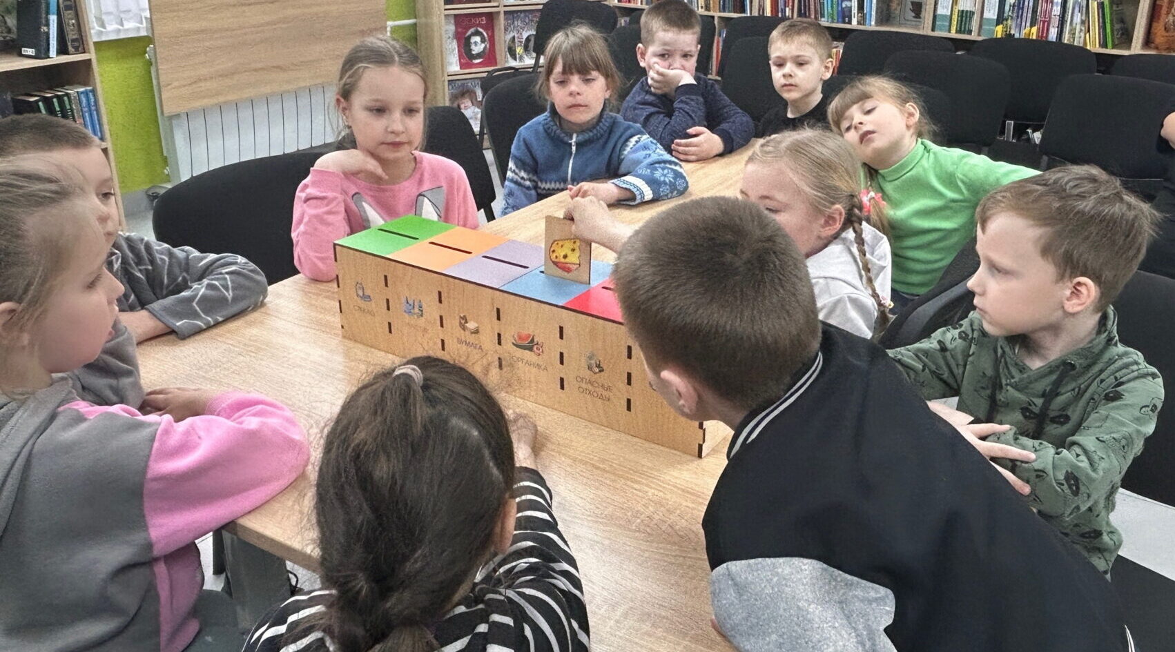 «Зелёный день» прошёл в библиотеке в Белых Берегах