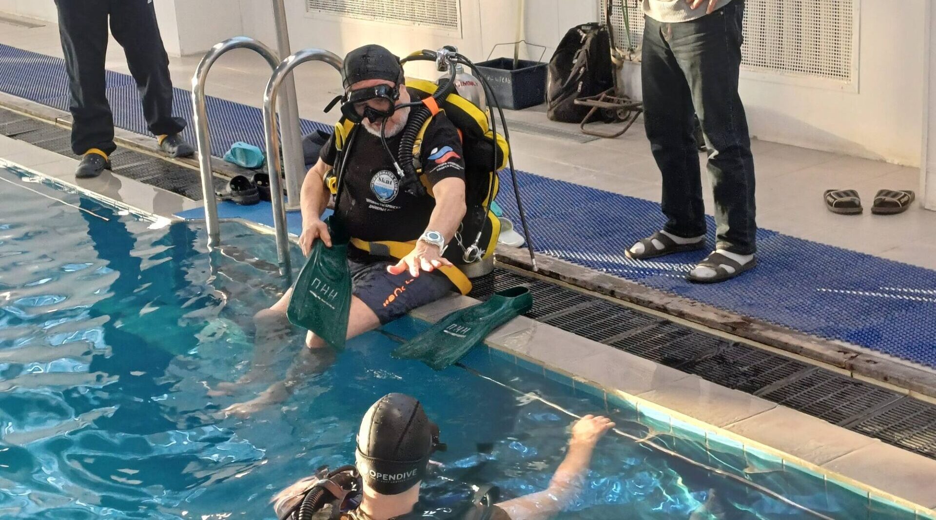 В Брянске реализуется проект «Плывём и ныряем вместе с Героями»