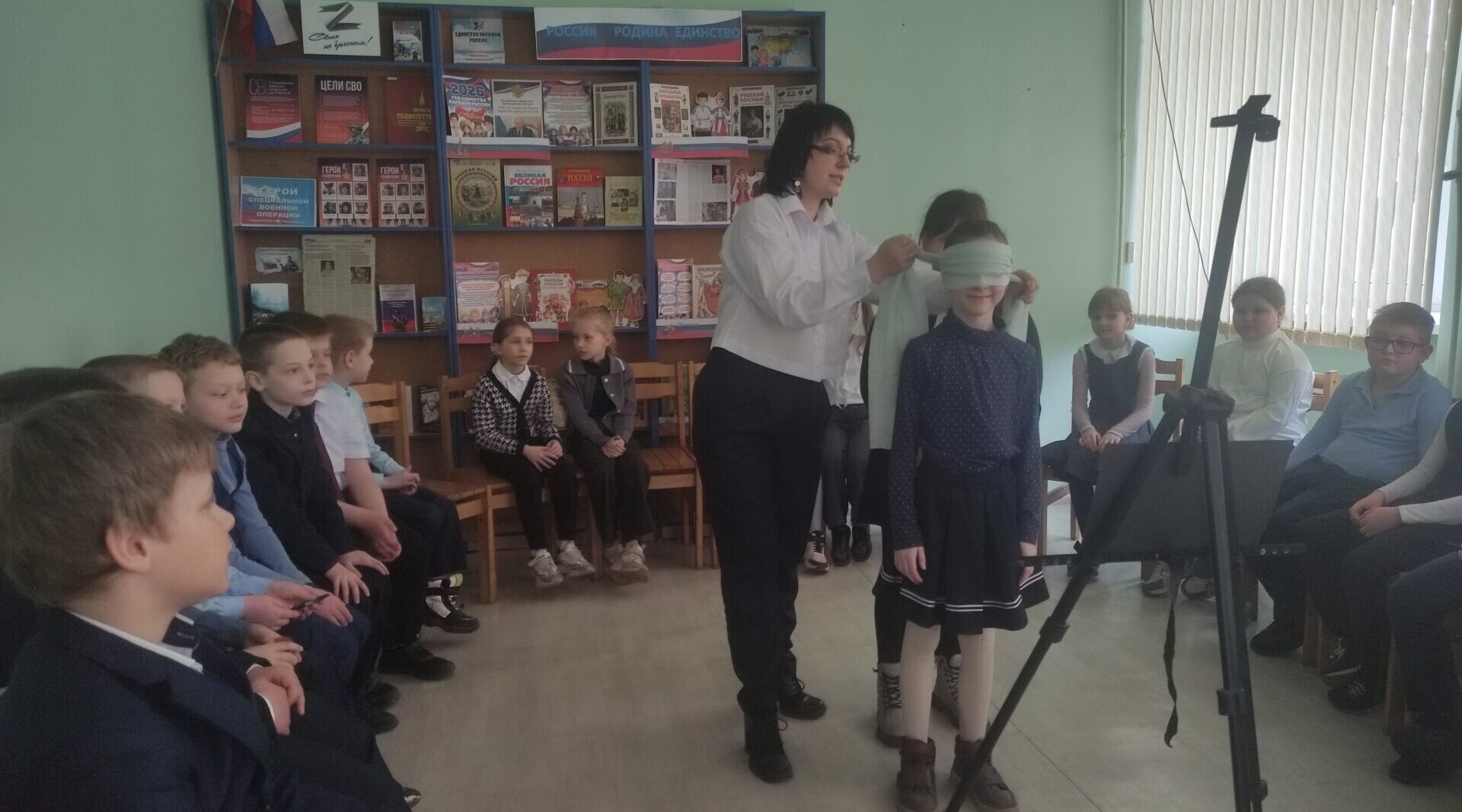 Детская библиотека № 3 Брянска провела игру «Книжкина викторина»