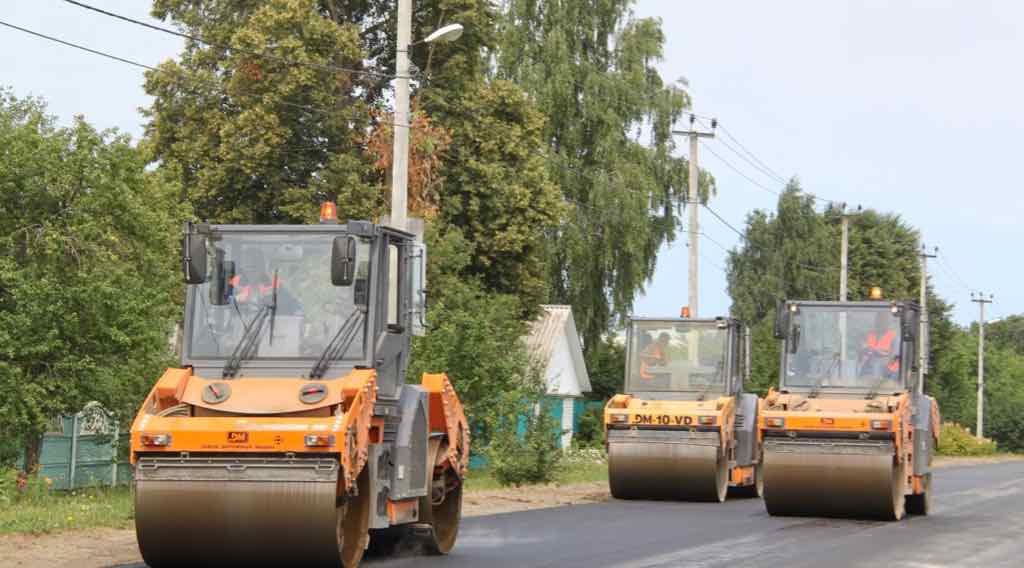 В Почепском районе отремонтируют 6,4 км дороги Брянск – Новозыбков – Погар