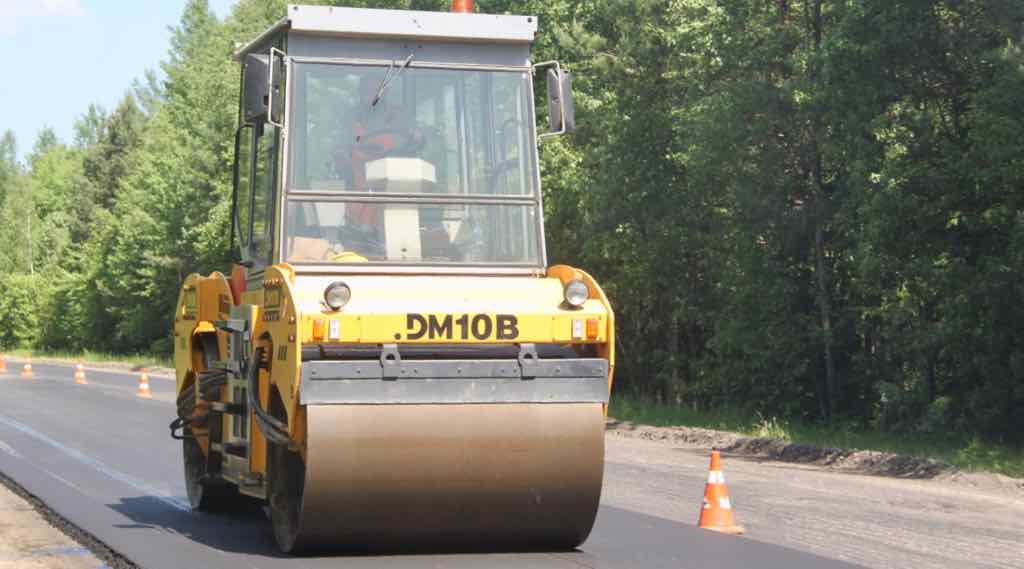 В Брянской области отремонтируют километр дороги к Смоленску