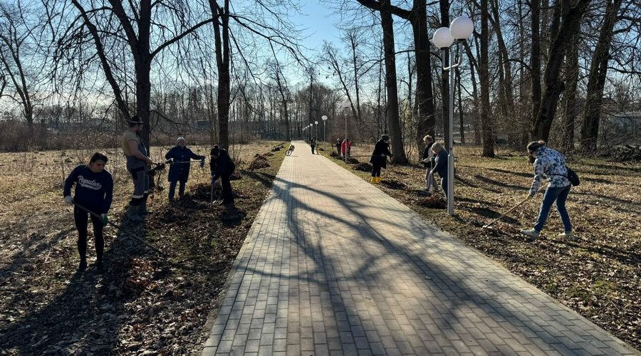 Жители Дятьковского района вышли на Всероссийский субботник