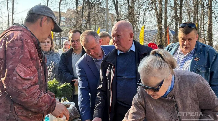 В Брянске стартовала первая в сезоне сельхозярмарка выходного дня