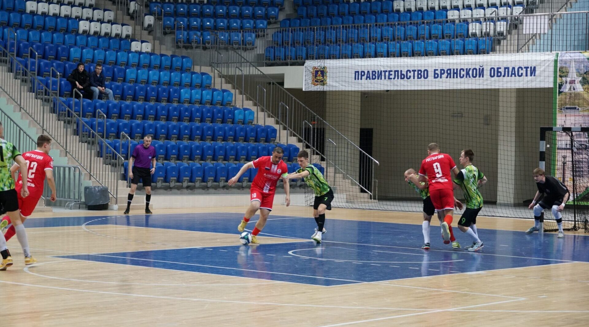 Росгвардейцы стали чемпионами первого дивизиона Брянской футбольной лиги