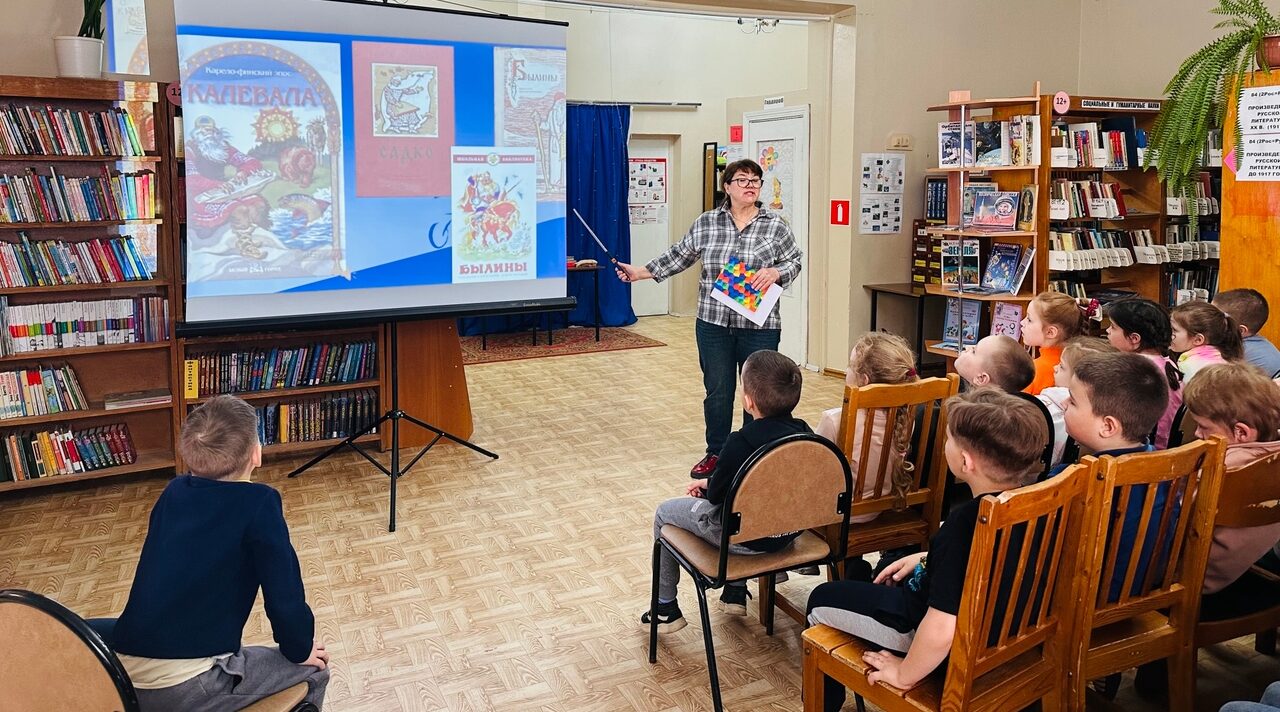 Этнографический час провели в детской библиотеке № 9 Брянска