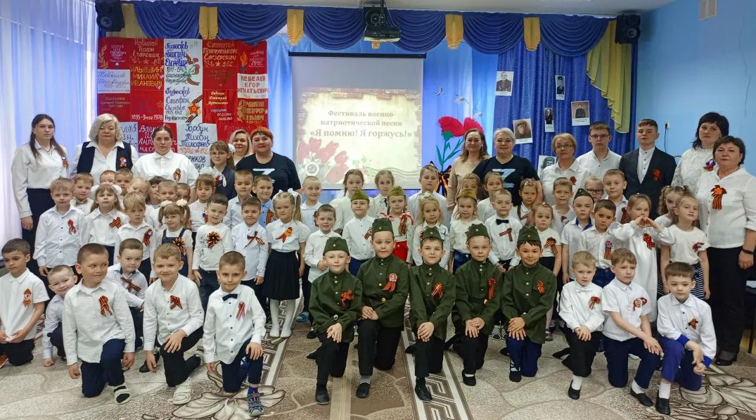 Дошкольники Выгоничей стали участниками фестиваля «Я помню! Я горжусь!»