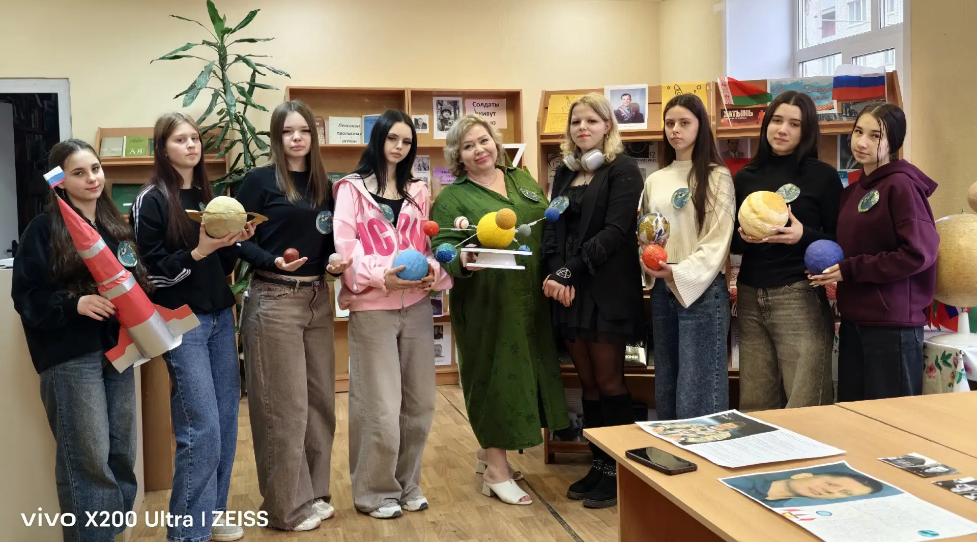 В Брянском техникуме подготовили выставку макетов панет Солнечной системы