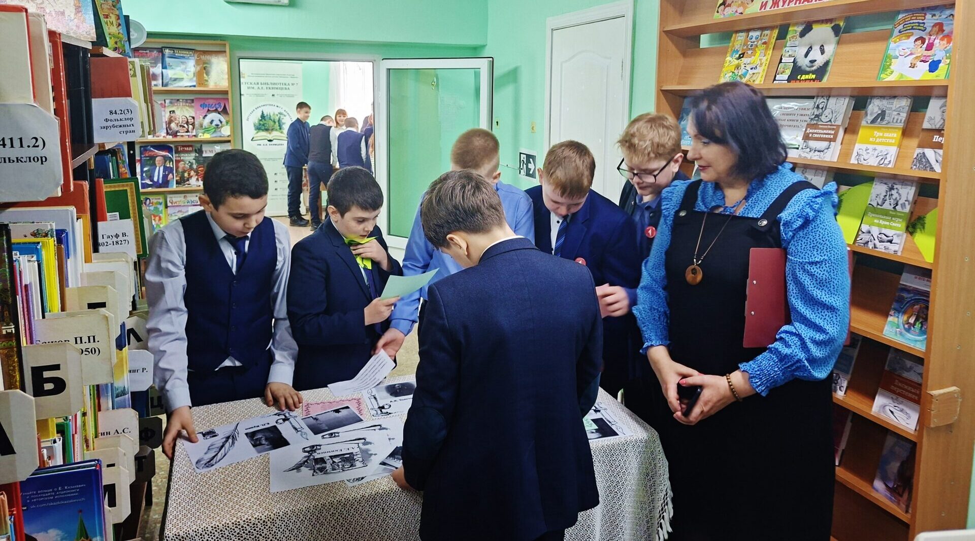 В  библиотеке № 7 прошёл увлекательный квест «Брянская лира»