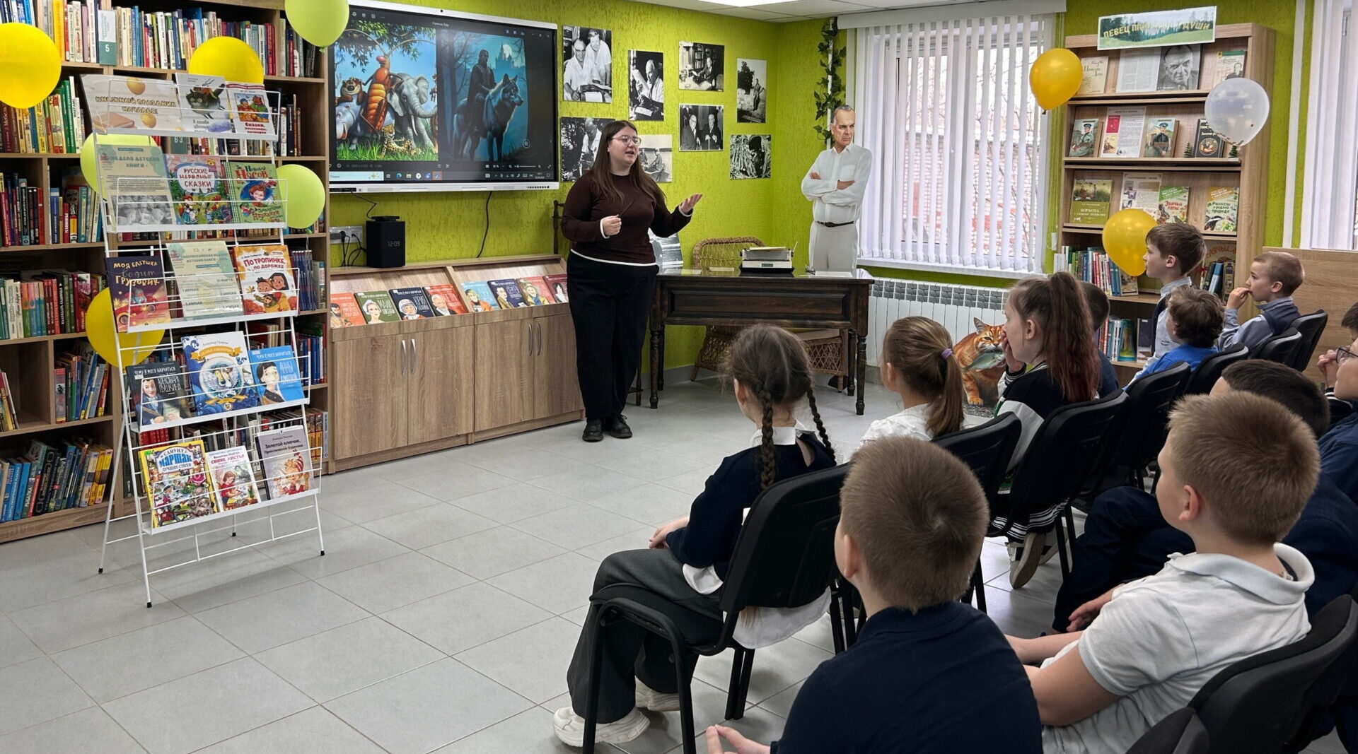 Юные читатели Брянска  заглянули в «ЛитТеатр»