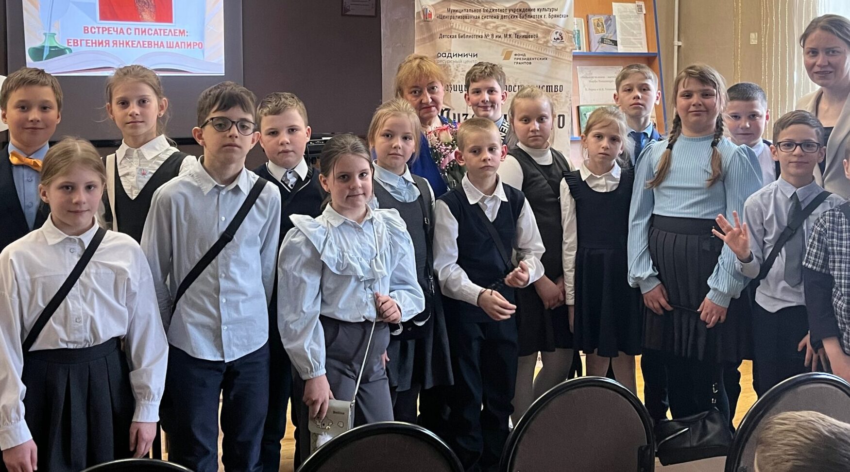 «Книжный фейерверк» проходит в библиотеке имени М.К. Тенишевой