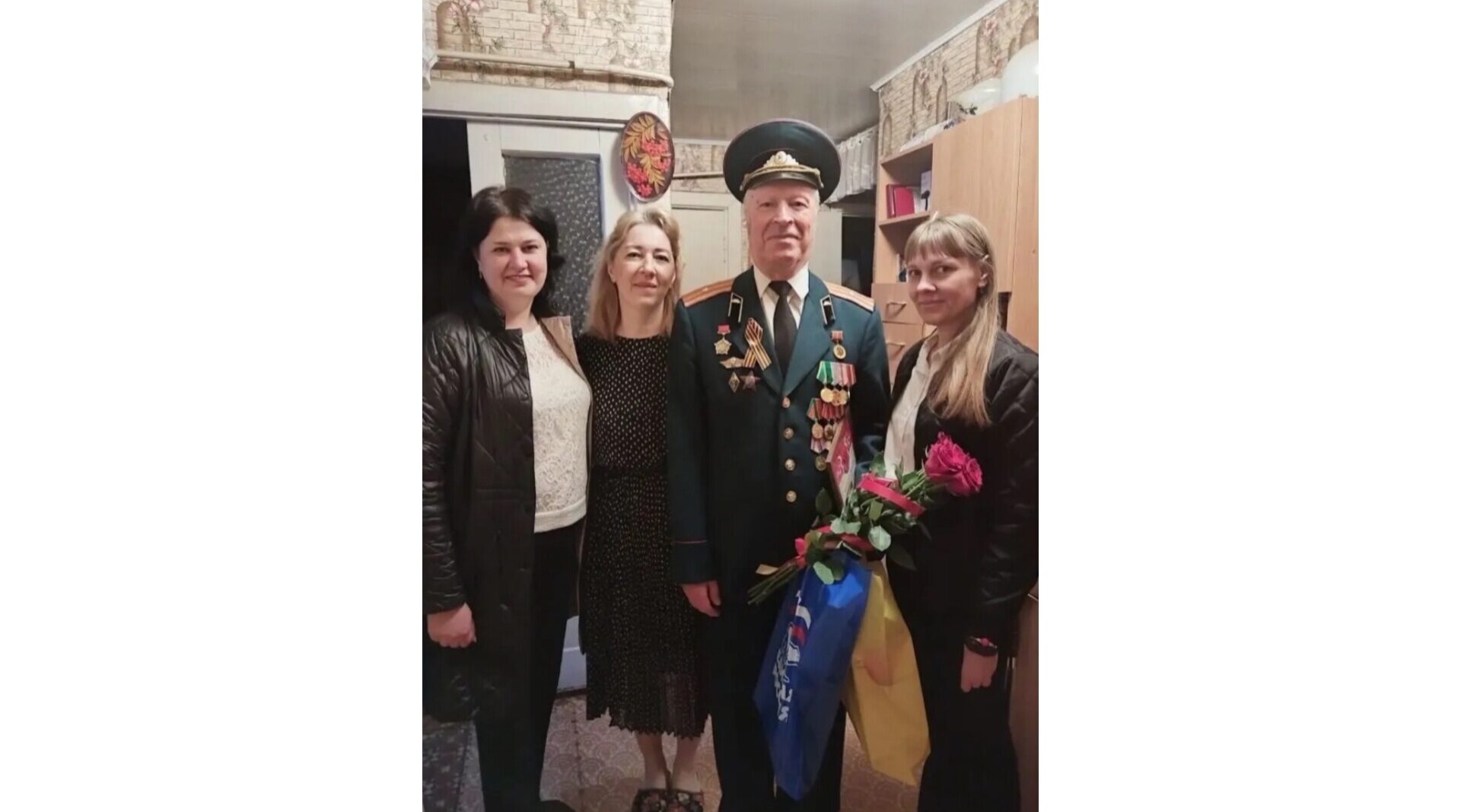 В Выгоничском районе с юбилеем поздравили Героя афганской войны Бориса Крушинина