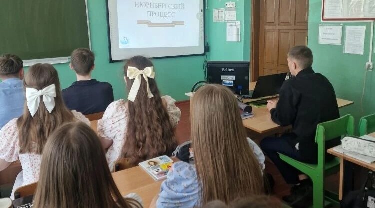 Красногорским школьникам рассказали о трибунале над нацистами
