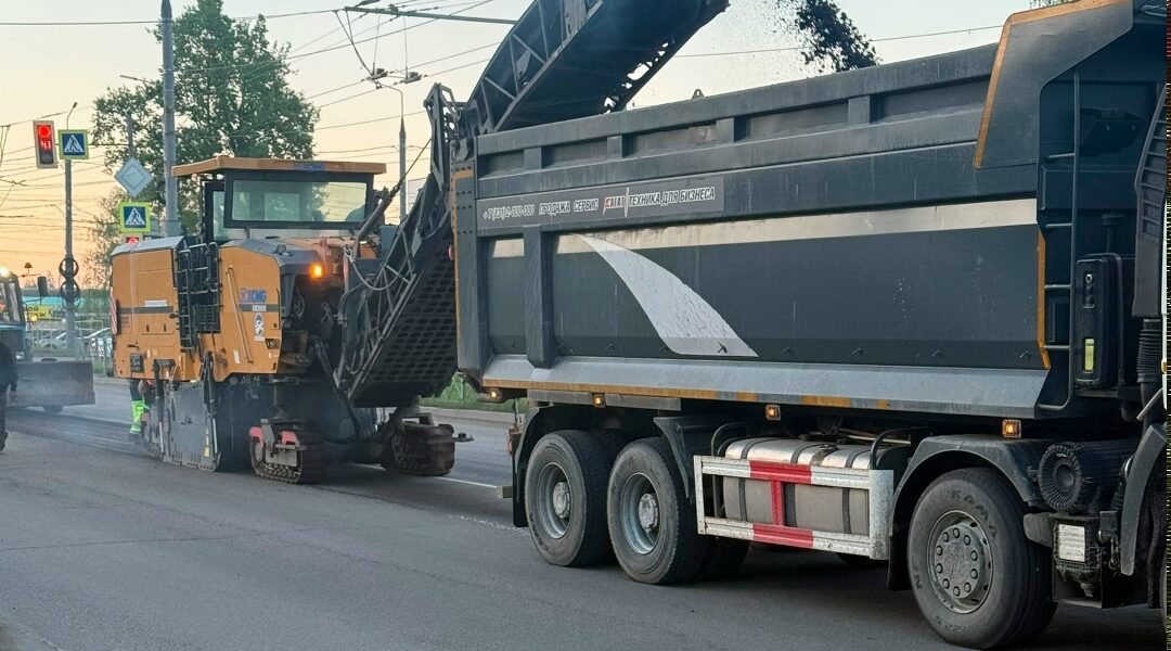 В Брянске по нацпроекту ремонтируют улицу Литейную