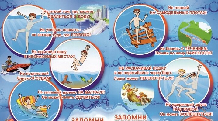 Отдых детей на воде должен быть безопасным