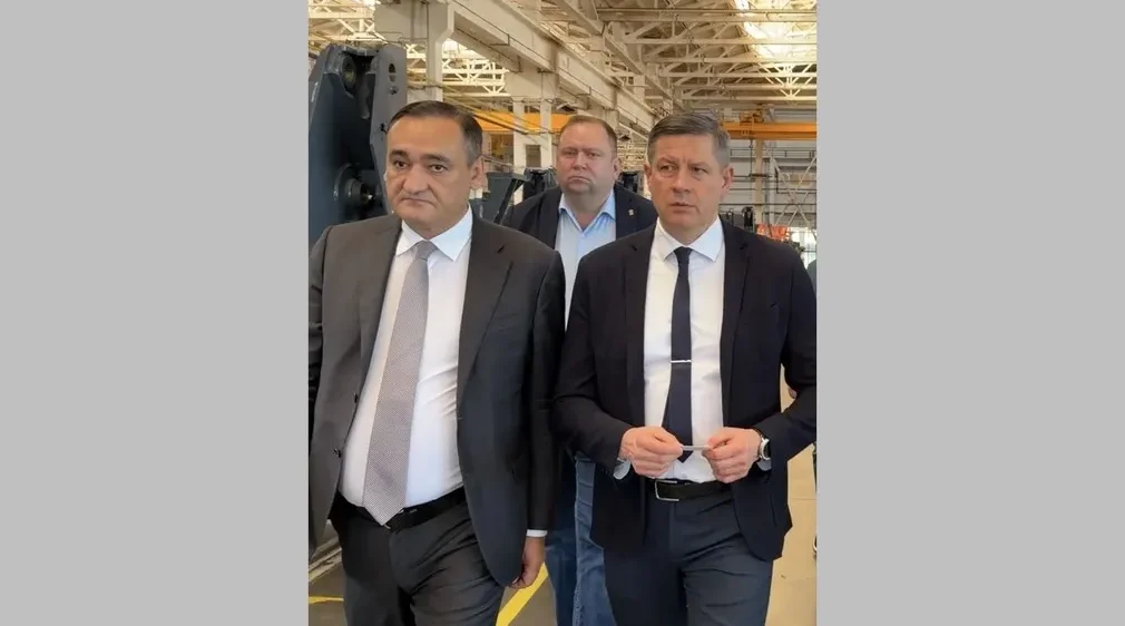 Егор Ковальчук посетил производственную площадку «Брянского арсенала»