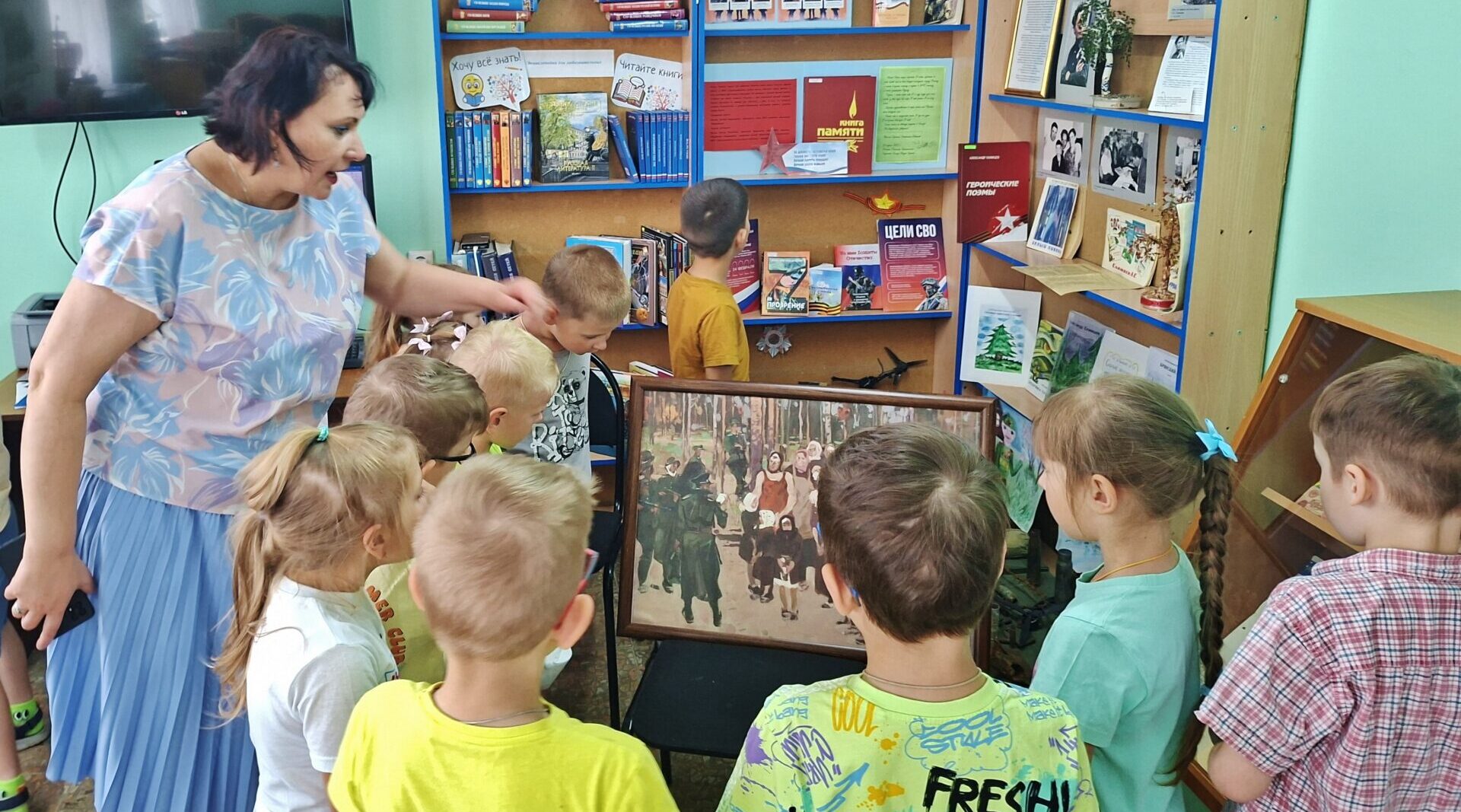 Школьников познакомили с историей партизанского движения на Брянщине