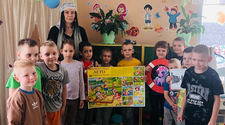 Климовским дошкольникам рассказали, как избежать беды у воды