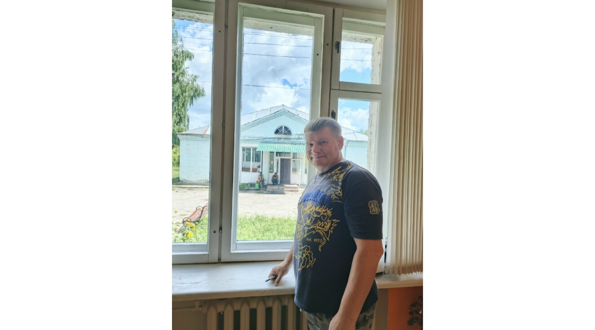  В Погарском районе в Доме милосердия отремонтировали окна