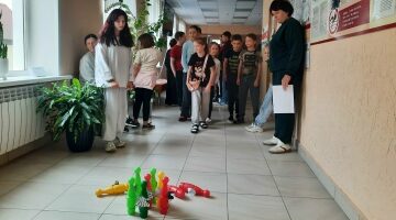 В лагере «Солнечный» при средней школе № 3 Суража проходит вторая смена