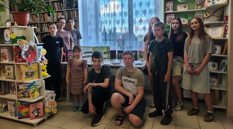 В Климовской детской библиотеке представили выставку новых книг «Выбери лучшее»