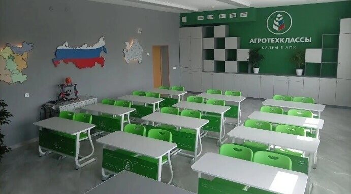 В Стародубе завершили ремонты агроклассов двух школ