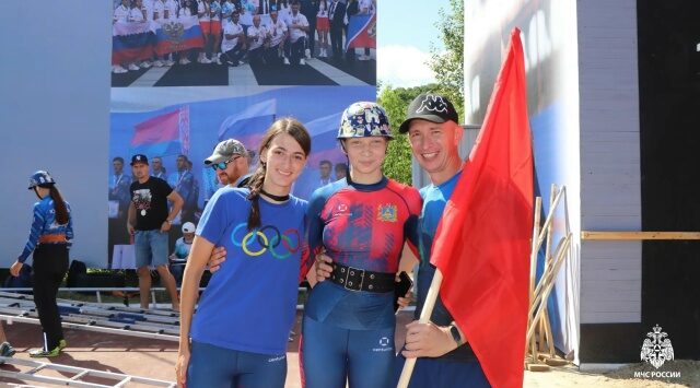 Брянская спортсменка Анна Кондря стала чемпионкой России по пожарно-спасательному спорту