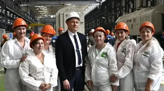 Егор Ковальчук с рабочим визитом посетил БМЗ