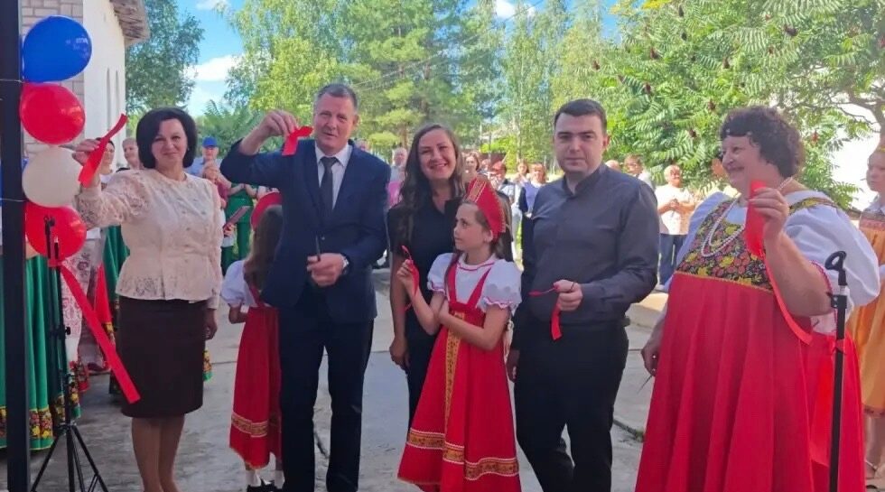 В посёлке Мирный Клетнянского района открылся обновлённый сельский Дом культуры