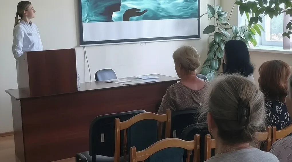 В Навлинской ЦРБ прошло занятие для пациентов с бронхиальной астмой