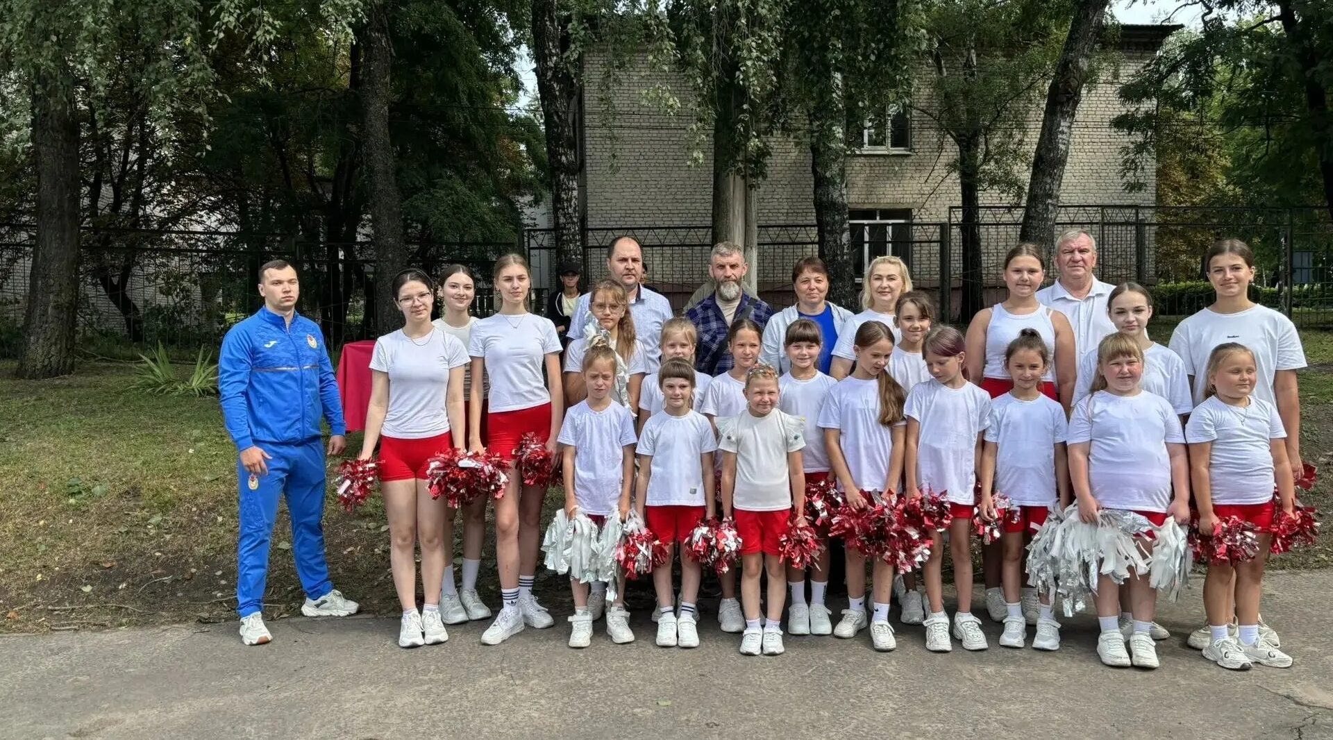 В День физкультурника юных спортсменов Брасовского района приветствовали герои СВО