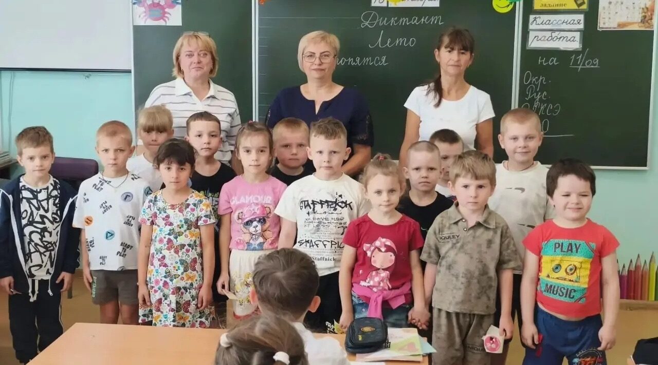 Воспитанники детского сада «Рябинушка» Унечи побывали в гостях у школьников