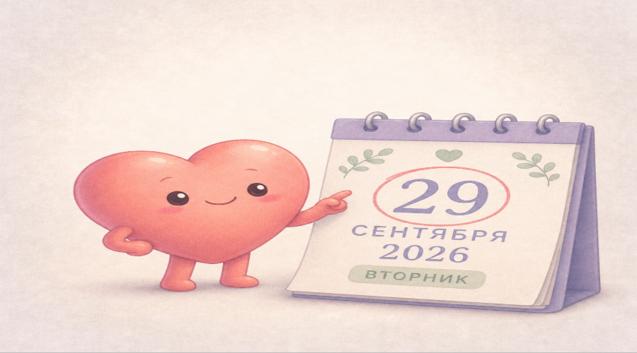 29 сентября отмечается Всемирный день сердца