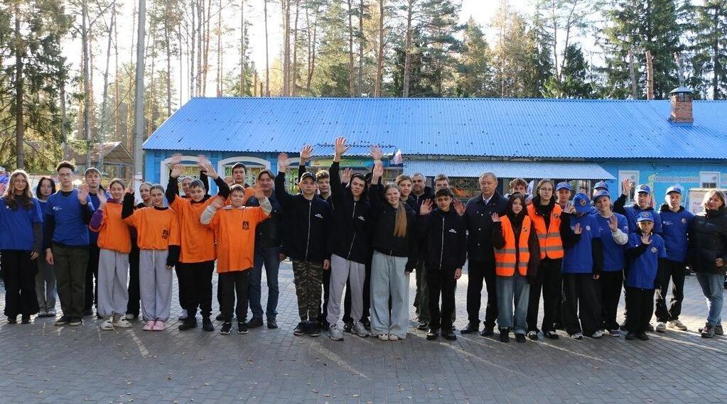 В брянском лагере «Огонёк» стартовала профильная смена «Юный спасатель»